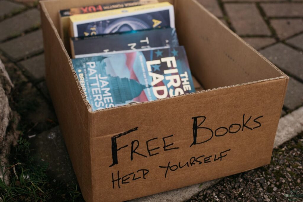 box of free books