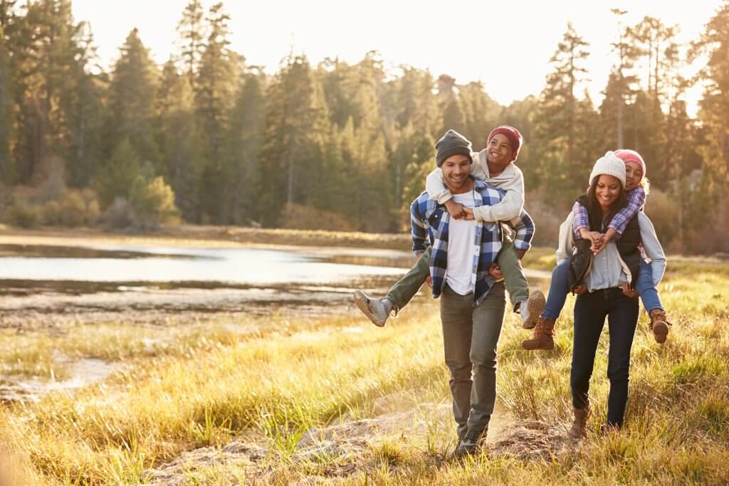 family hike