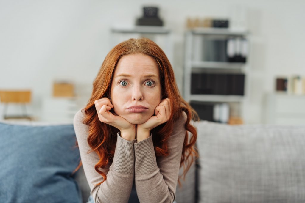 woman who is feeling overwhelmed