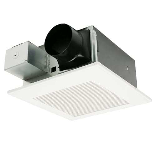 Panasonic WhisperFit Retrofit Ceiling Mount Bathroom Exhaust Fan, 50-80-110 CFM, FV-0511VFC1