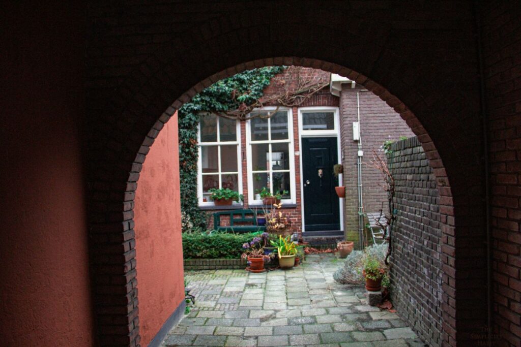 outdoor courtyard