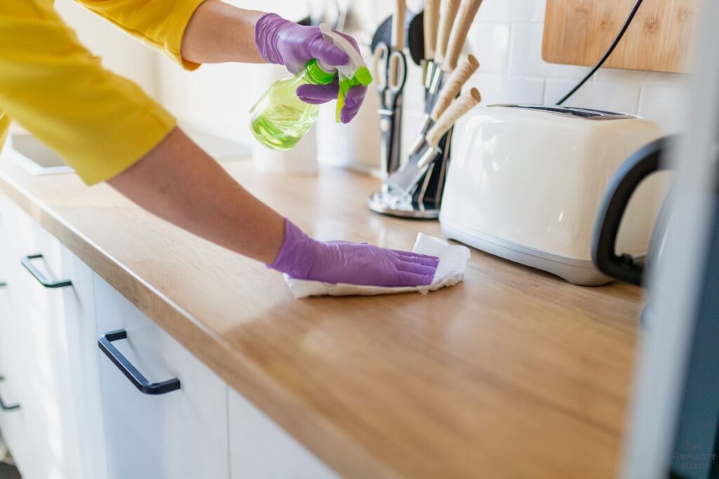 use the '6/10' cleaning rule