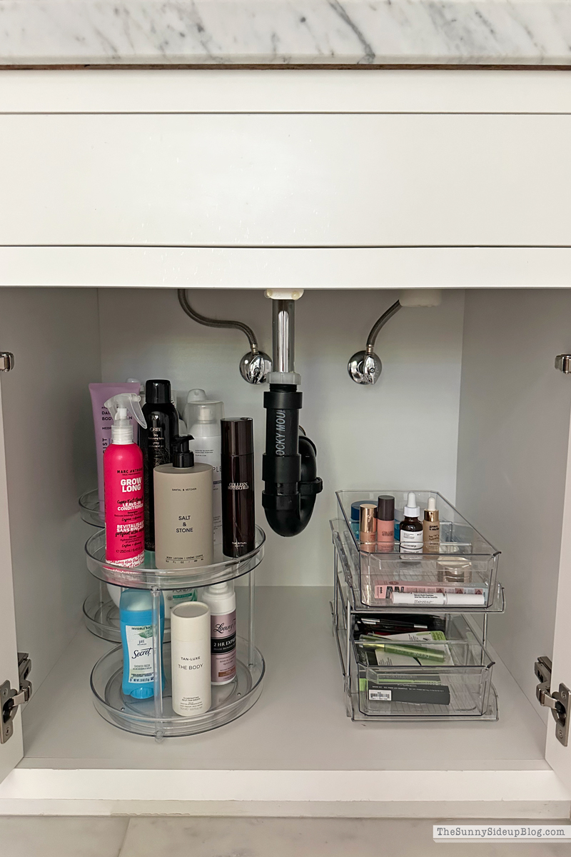 Organized Bathroom Drawers (Sunny Side Up)
