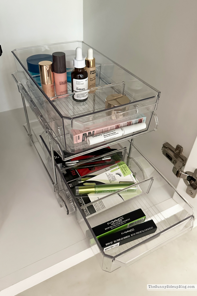 Organized Bathroom Drawers (Sunny Side Up)
