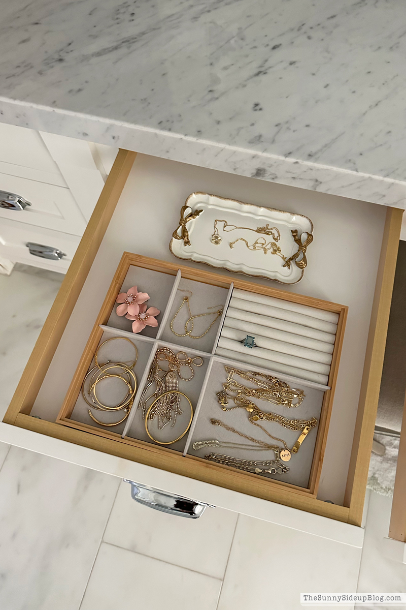 Organized Bathroom Drawers (Sunny Side Up)